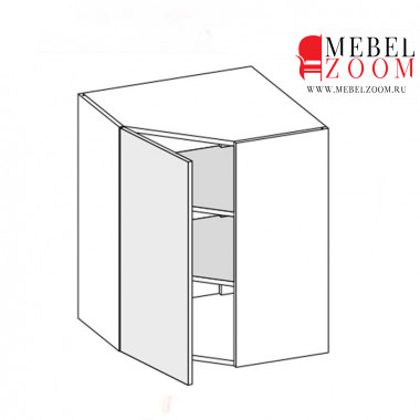 Камелия секция навесная 600х600 угловая &mdash; MEBELZOOM.RU​ (МЕБЕЛЬЗУМ.РУ)