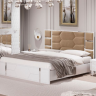 Кровать Мария 180х200 белый/серебро  фото 1 &mdash; MEBELZOOM.RU​ (МЕБЕЛЬЗУМ.РУ)