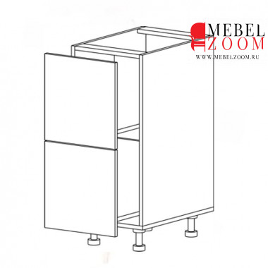 Камелия секция напольная 350 ящики МБ  &mdash; MEBELZOOM.RU​ (МЕБЕЛЬЗУМ.РУ)