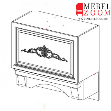 Монако секция навесная 600 под вытяжку &mdash; MEBELZOOM.RU​ (МЕБЕЛЬЗУМ.РУ)