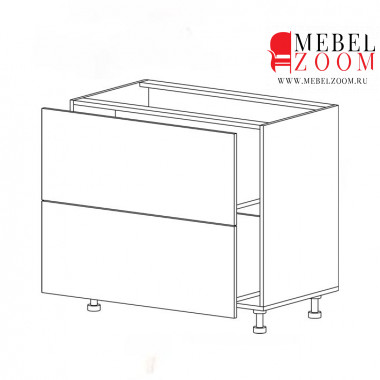 Камелия секция напольная 900 ящики СМ  &mdash; MEBELZOOM.RU​ (МЕБЕЛЬЗУМ.РУ)