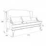 Софа Френсис M14-BG-B05  фото 3 &mdash; MEBELZOOM.RU​ (МЕБЕЛЬЗУМ.РУ)