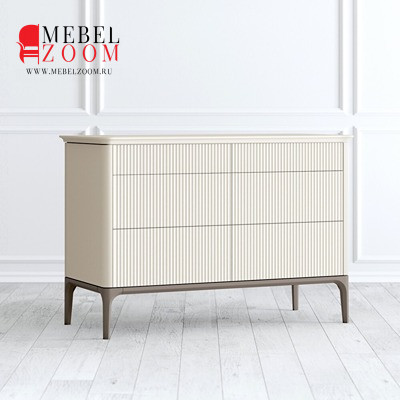 Комод малый Primo 6 ящиков 1240  фото 1 &mdash; MEBELZOOM.RU​ (МЕБЕЛЬЗУМ.РУ)